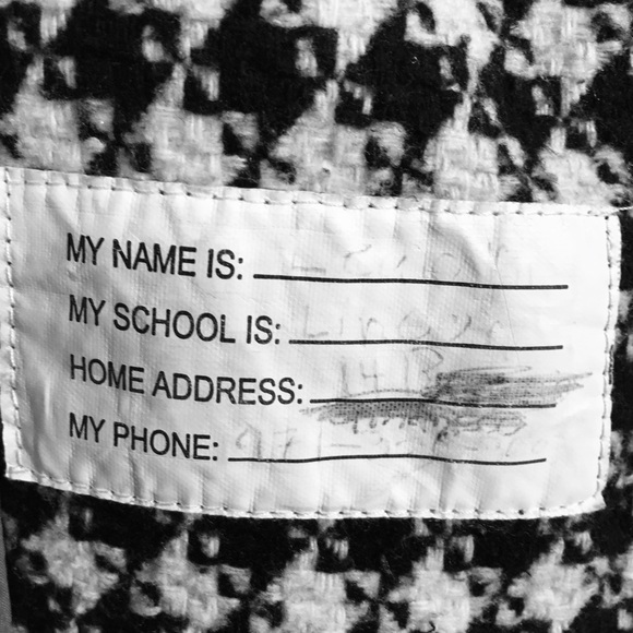 Rothschild girls size 16 coat black and white - Picture 5 of 15